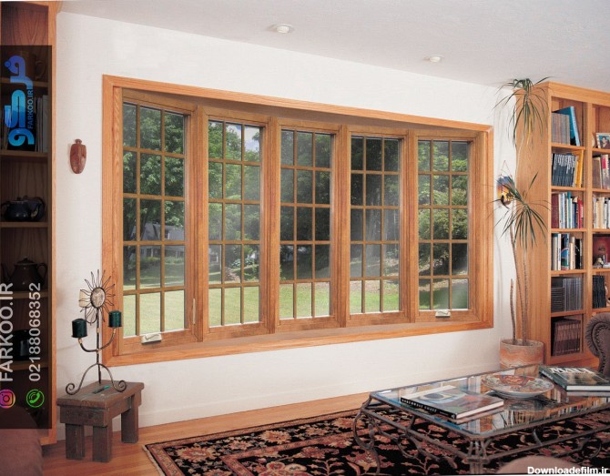 پنجره چوبی- بهترین متریال با پایین‌ترین هزینه