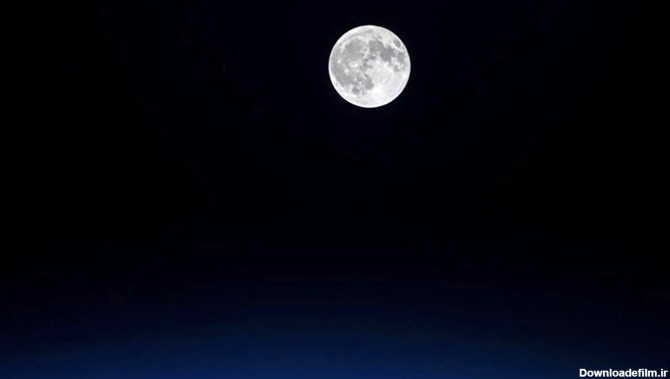 عکس های زیبا از ماه کامل در فضا